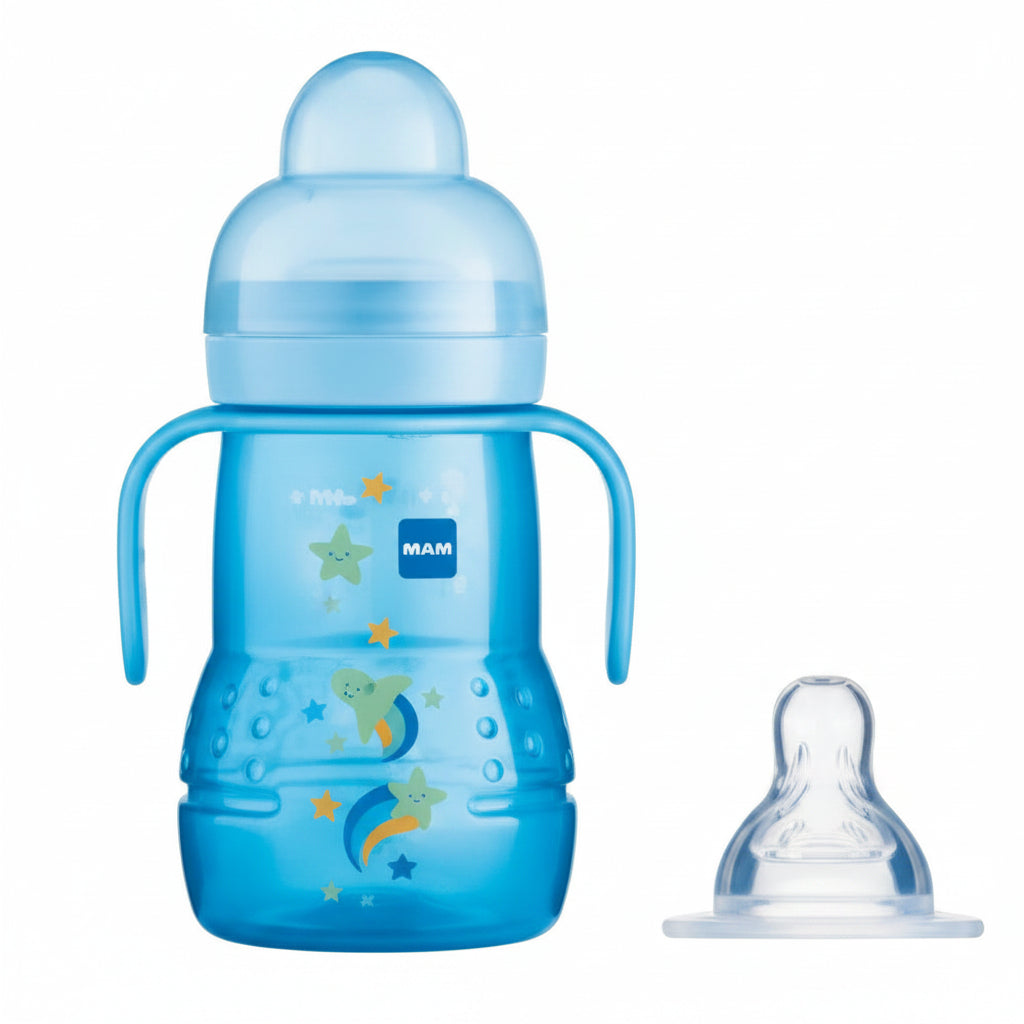 MAM Trainer+ Bottle 4+ Months - Blue