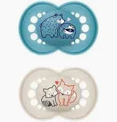 Mam Original Soother 6 months+ - 2 Pack Boy