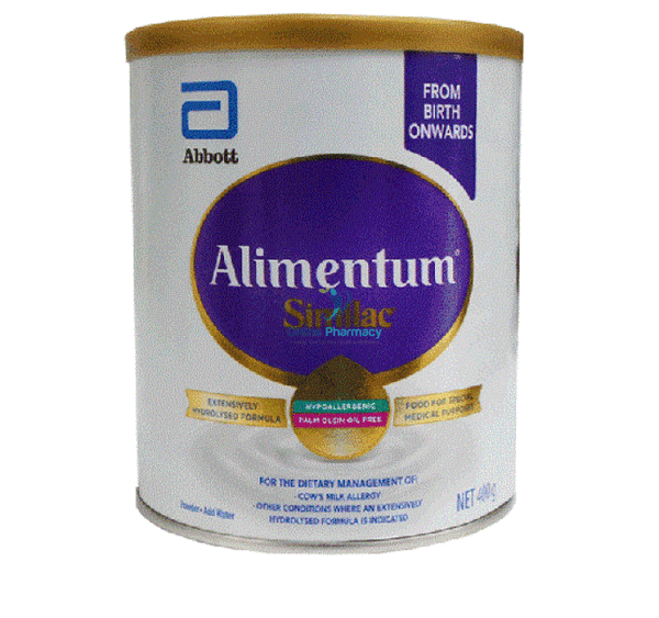 Similac Alimentum Hypoallergic Infant Formula Powder 400g - For Cows Milk Allergy - OnlinePharmacy