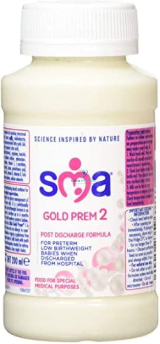 SMA Gold Prem 2 Nutrition Supplement For Premature Babies - 200ml - OnlinePharmacy