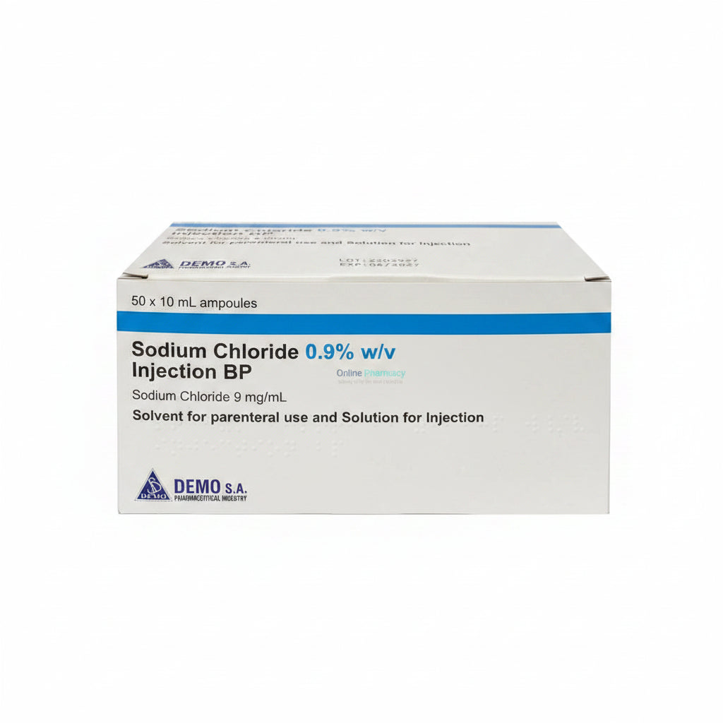Sodium Chloride 0.9% 10ml - 50 Pack