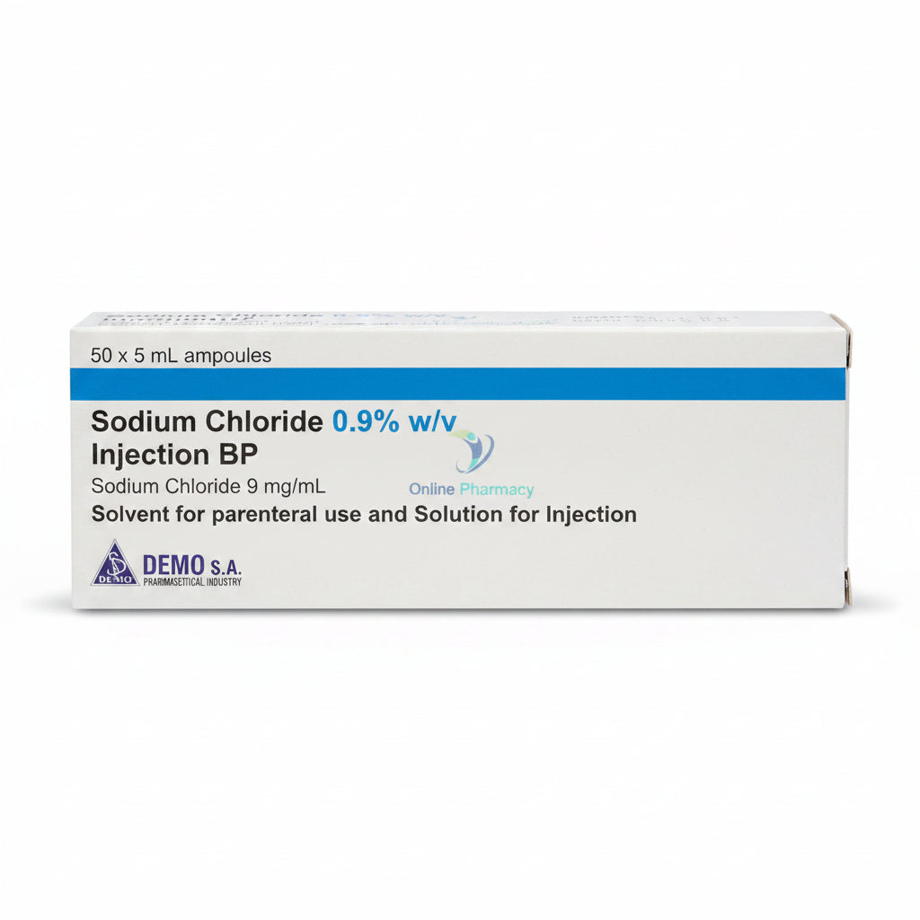 Sodium Chloride 0.9% 5Ml - 50 Pack Medical