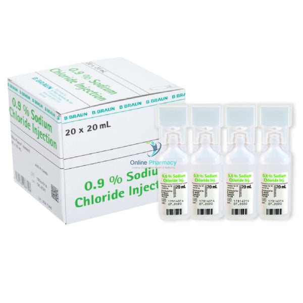 Sodium Chloride 0.9% Mini-Plus 20ml - 20 Pack - OnlinePharmacy