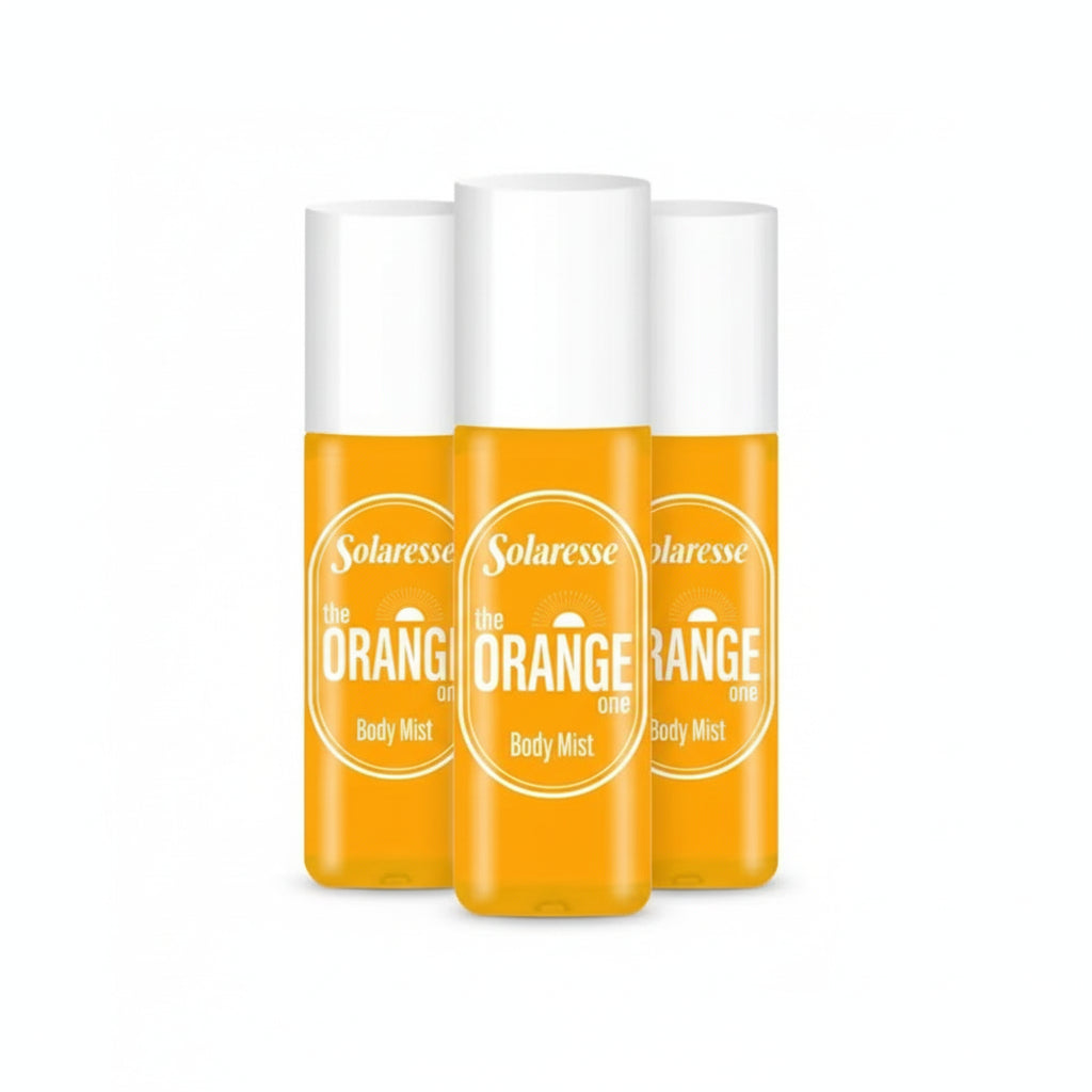 Solaresse The Orange One Body Mist 150ml x 3 Pack Bundle