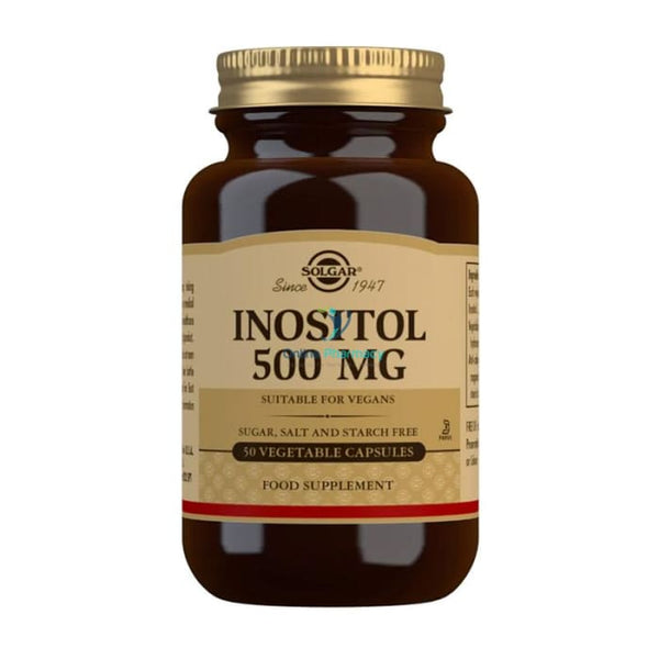 Solgar Inositol 500mg - 50 Caps - OnlinePharmacy