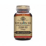 Solgar Vitamin D3 2200iu - 100 Caps - OnlinePharmacy