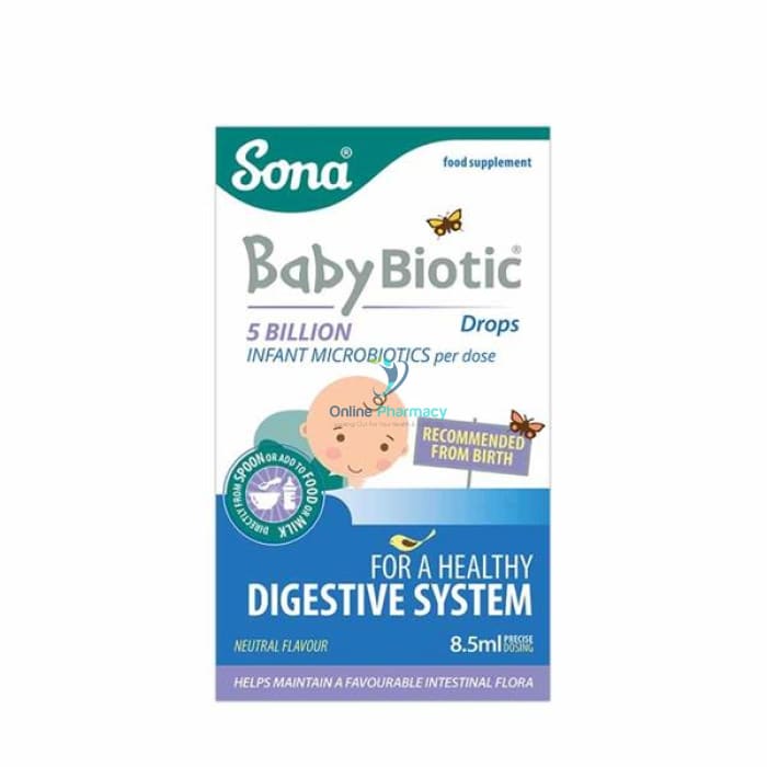 Sona BabyBiotic Microbiotic Drops - 8.5ml - OnlinePharmacy