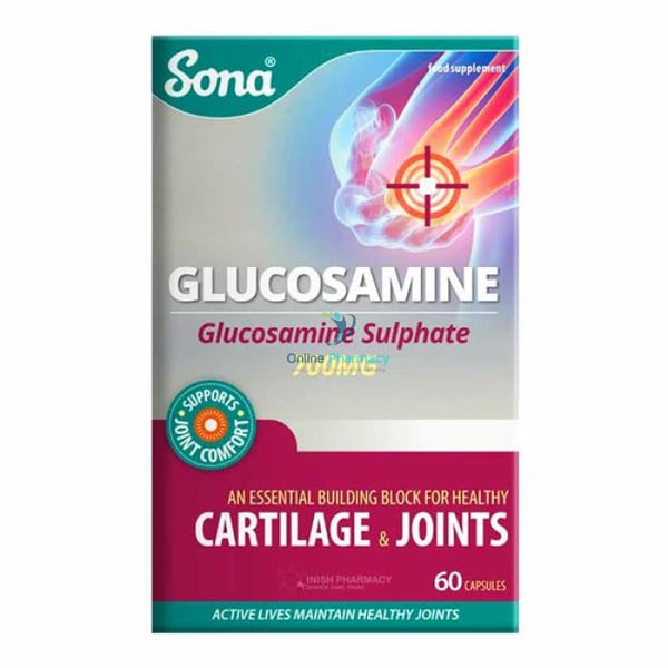 Sona Glucosamine Sulphate - 60 Capsules - OnlinePharmacy