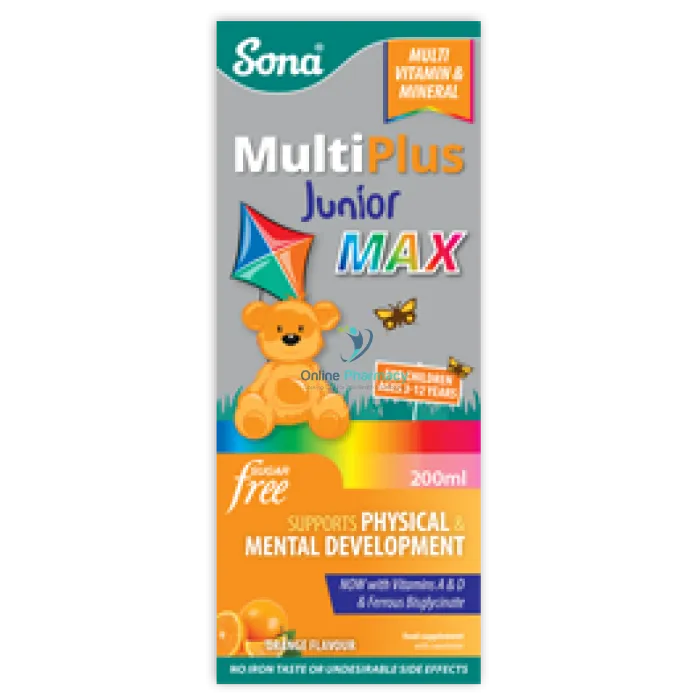 Sona Multiplus Junior Tonic Max - 200ml