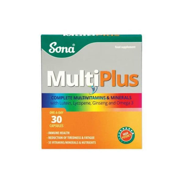 Sona Multi-Plus One-A-Day Multivitamin Capsules - 30/60/90 Pack - OnlinePharmacy