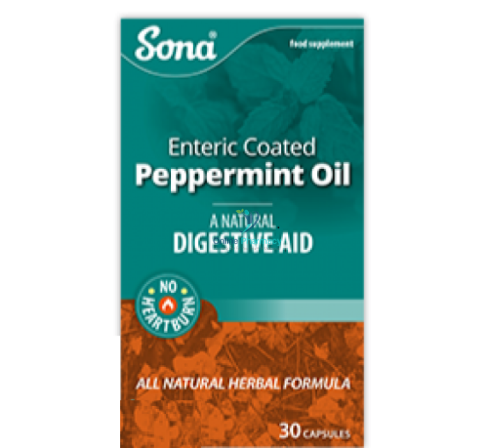 Sona Peppermint Oil Capsules - 30 Pack - OnlinePharmacy