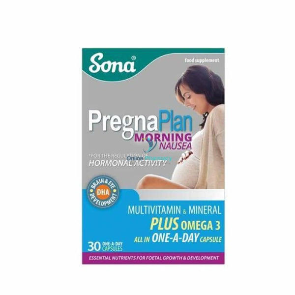 Sona Pregnaplan Morning Capsules - 30 Pack - OnlinePharmacy