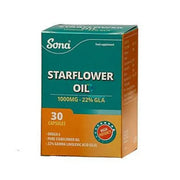 Sona Starflower Oil 1000mg - 30/60 Capsules - OnlinePharmacy