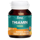 Sona Thiamine 100mg (Vitamin B1) - 60/120 Tablets - OnlinePharmacy