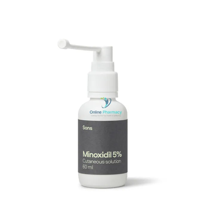 Sons Minoxidil Scalp Treatment Solution - 60Ml / 1 Month Supply Hair Loss Treatments
