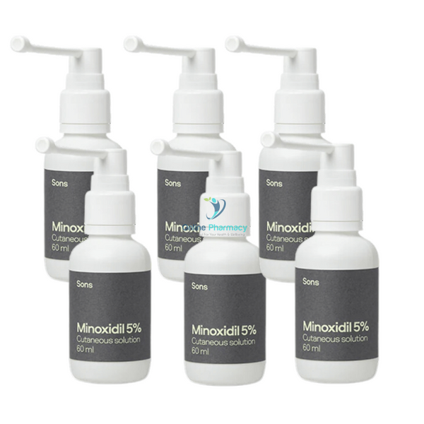 Sons Minoxidil Solution - Six Month Supply