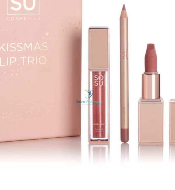 Sosu Kissmass Lip Trio Lipstick