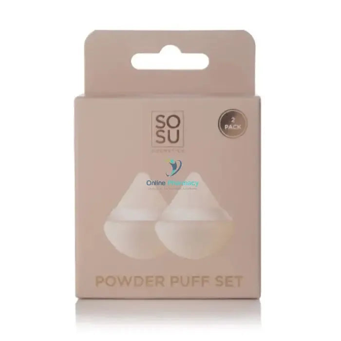 SoSu Powder Puff Set - 2 Pack