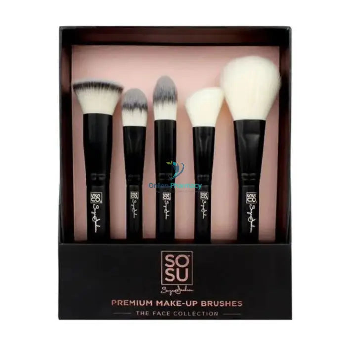 SOSU The Face Collection 5 Piece Brush Set - OnlinePharmacy