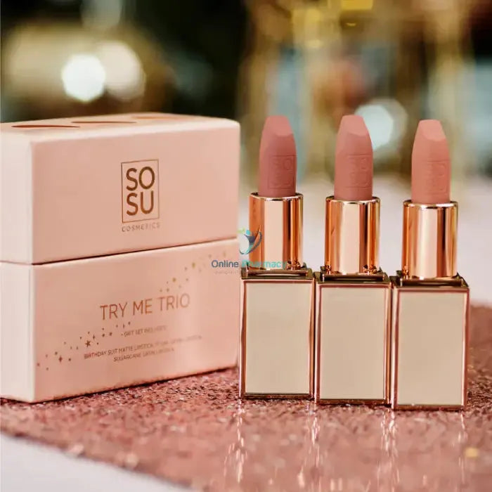 Sosu Try Me Trio Set Lipstick