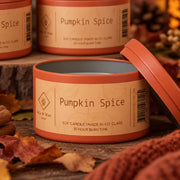 Wix & Wax Candle Tin Pumpkin Spice