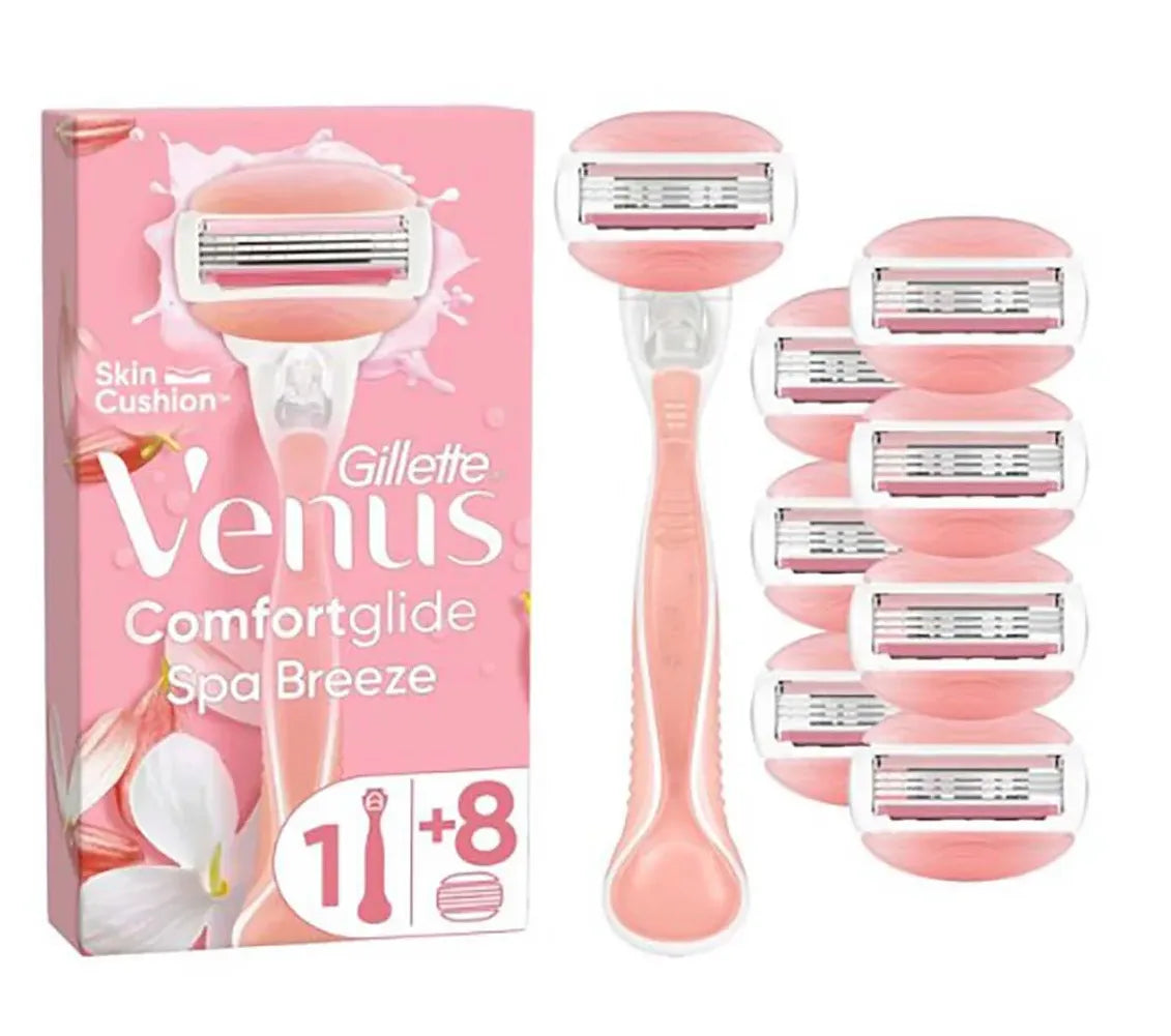 Venus Spa Breeze Razor + 8 Blades
