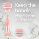 Venus Spa Breeze Razor + 8 Blades