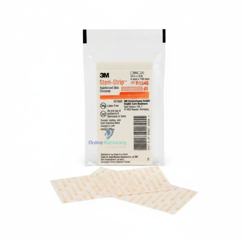 Steri-Strip Wound Closure Strips - 6mm x 7.5cm (12 x 3 strips)