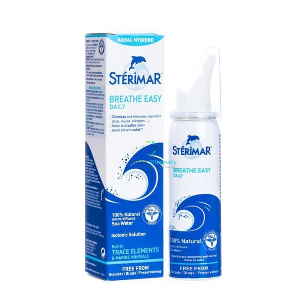 Sterimar Breathe Easy Daily Nasal Spray - 50ml/100ml - OnlinePharmacy