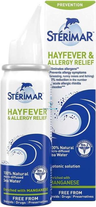 Sterimar Hayfever & Allergy Relief Isotonic Nasal Spray - 50ml - OnlinePharmacy