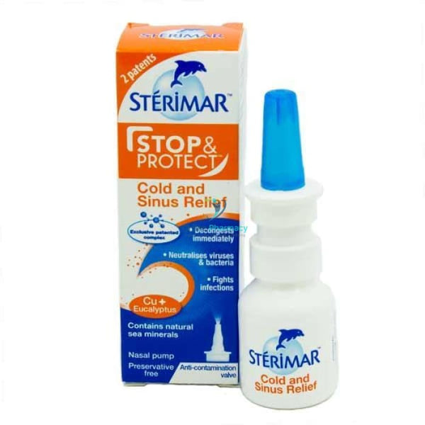 Sterimar Stop & Protect Cold and Sinus Relief Cu & Eucalyptus - 20ml - OnlinePharmacy