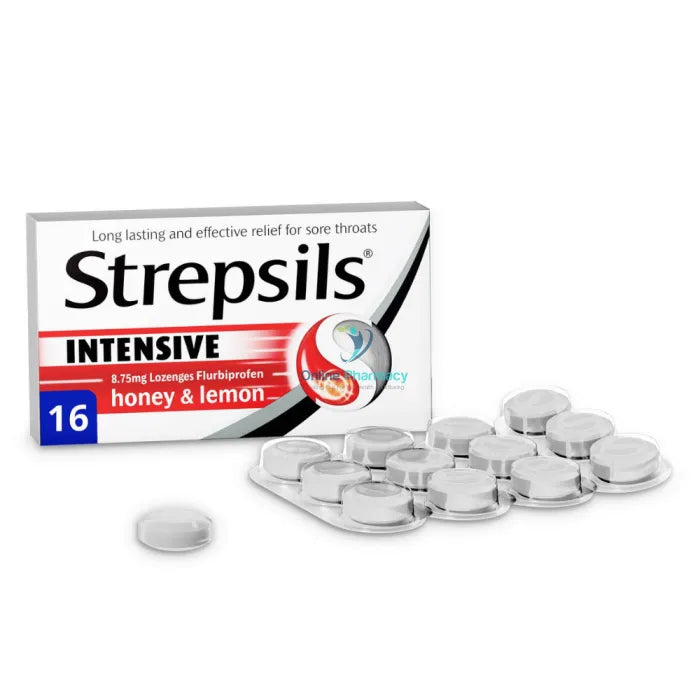 Strepsils Intensive Honey & Lemon Lozenges - 16 Pack