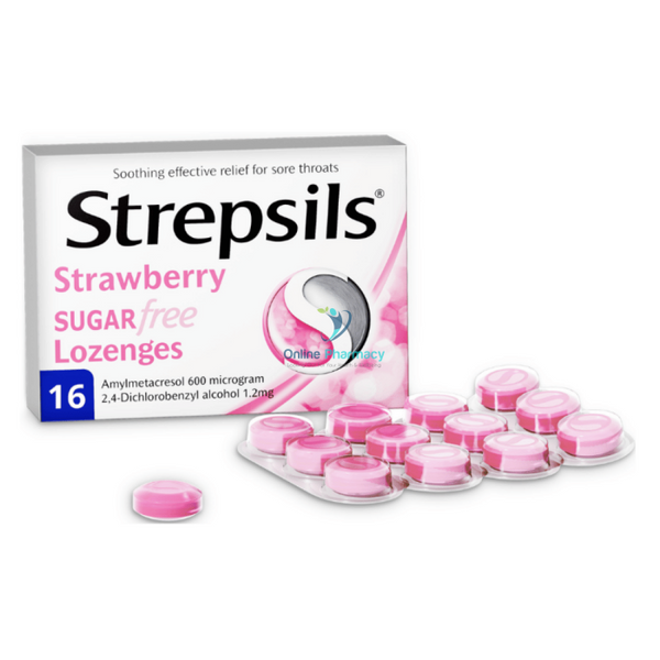 Strepsils Sugar Free Lozenges - 16 Pack