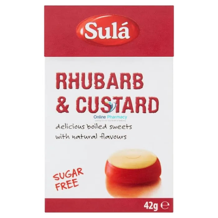 Sula Rhubarb & Custard Sugar Free Sweets