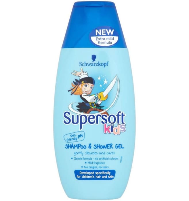 Supersoft Kids Shampoo & Shower Gel - OnlinePharmacy