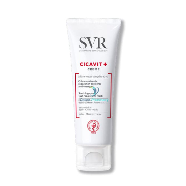 Svr Cicavit + Creme Soothing Cream Fast - Repair Anti - Mark 40Ml