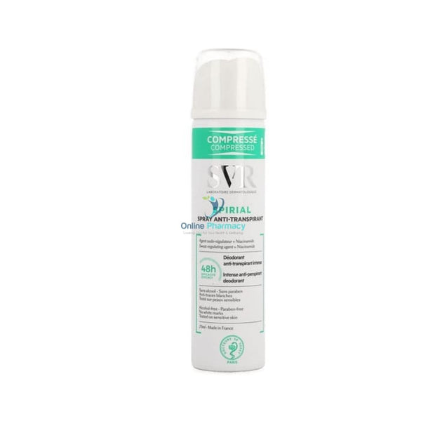 Svr Spirial Deodorant Anti - Perspirant Spray 75Ml