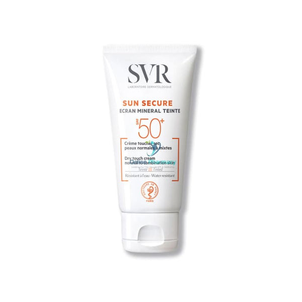 Svr Sun Secure - Tinted Mineral Cream Normal To Combination Skins 60G Suncare