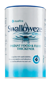 Swalloweze Clear Instant food and fluid thickener 165g