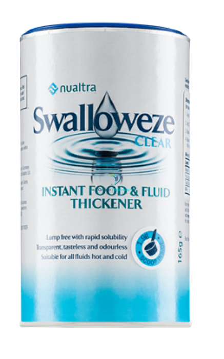 Swalloweze Clear Instant food and fluid thickener 165g - OnlinePharmacy