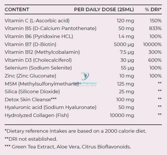 Swedish Collagen Repair - 500Ml Vitamins & Supplements