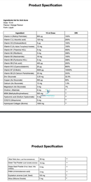 Swedish Nutra Hair Skin & Nails Liquid - 500Ml Vitamins Supplements