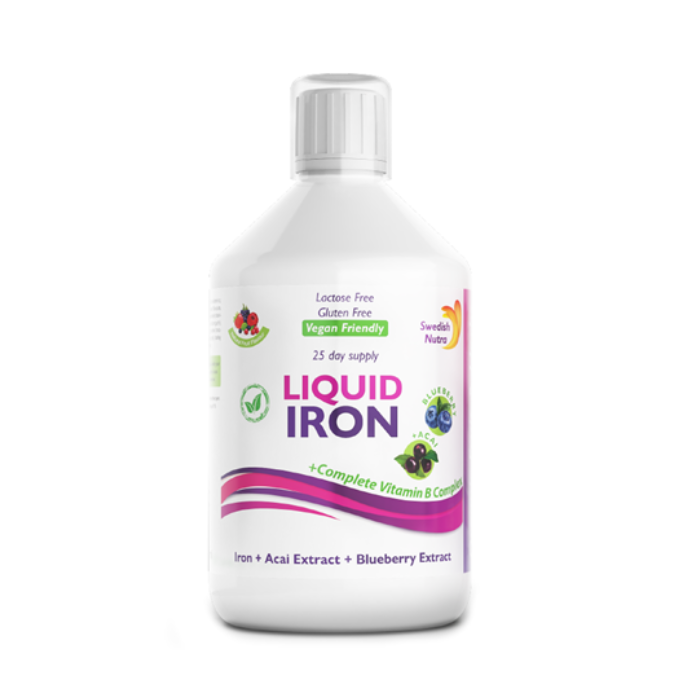 Swedish Nutra Liquid Iron - 500ml