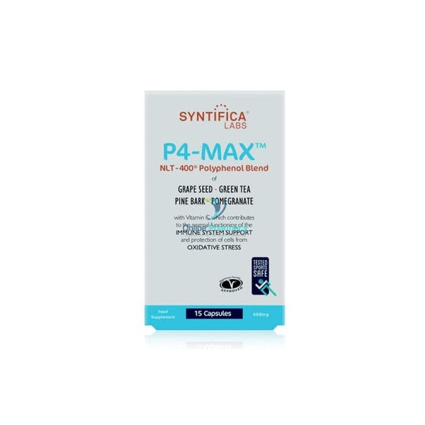 Syntifica Labs P4 Max - 15 Capsules - OnlinePharmacy