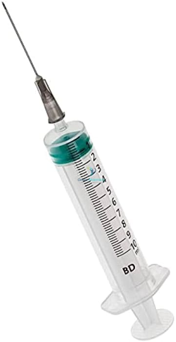 Syringe With Needle - 5Ml / 10Ml First Aid