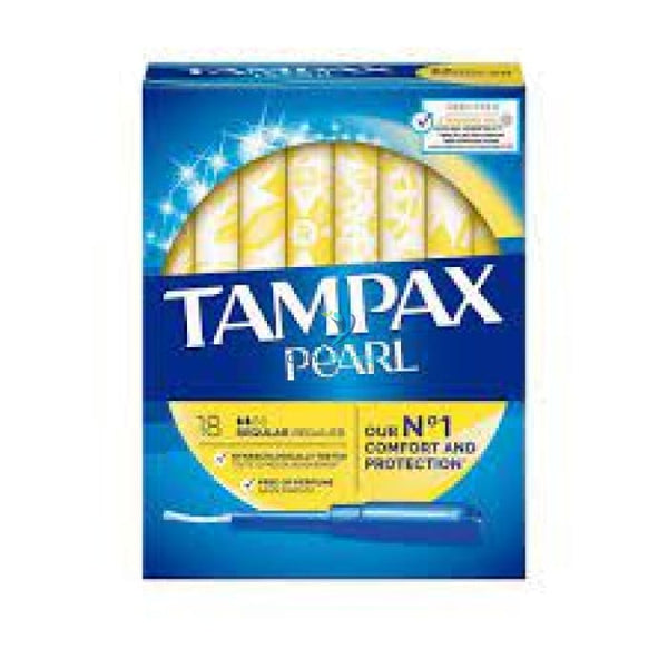 Tampax Pearl Regular - 18 Pack - OnlinePharmacy