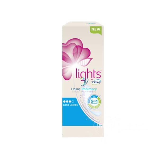 Tena Lady Lights Long Liners - 20 Pack - OnlinePharmacy