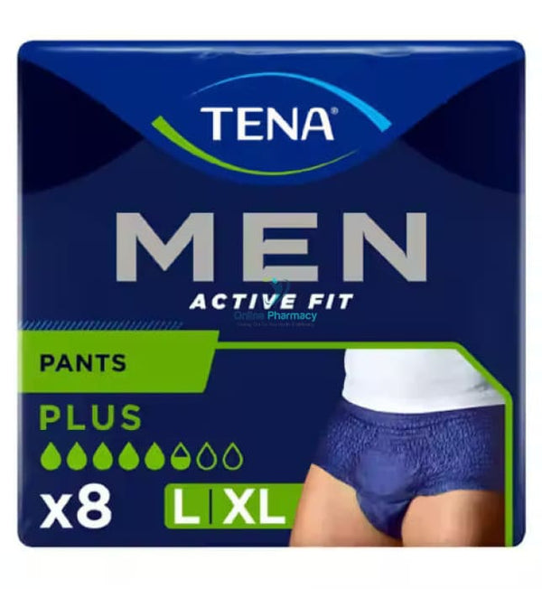 Tena Men Active Fit Pants Large - 8 Pack Incontinence Products
