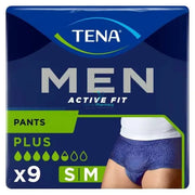 Tena Men Active Fit Pants Normal Medium - 9 Pack
