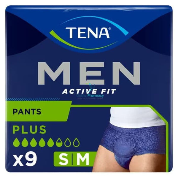 Tena Men Active Fit Pants Small / Medium - 9 Pack Incontinence Products